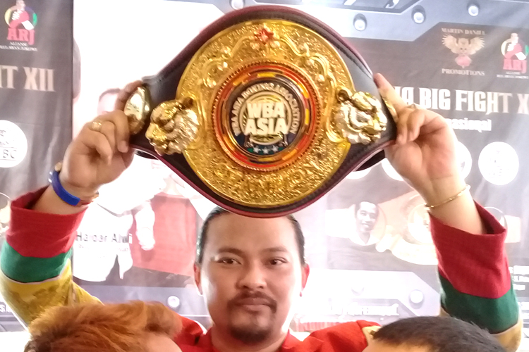 MARTIN DANIEL WBA BELT