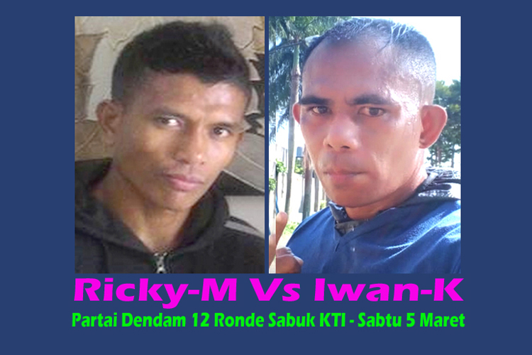 MAR RICKY M VS IWAN K