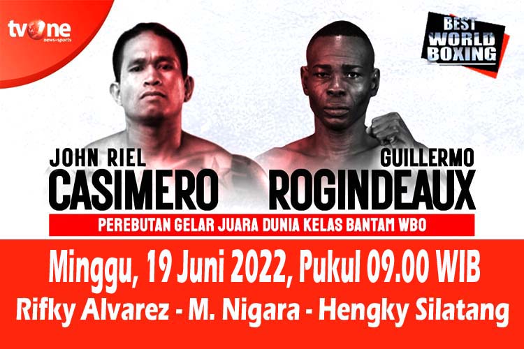 TVONE CASIMERO VERSUS RIGONDEAUX PAKE INI