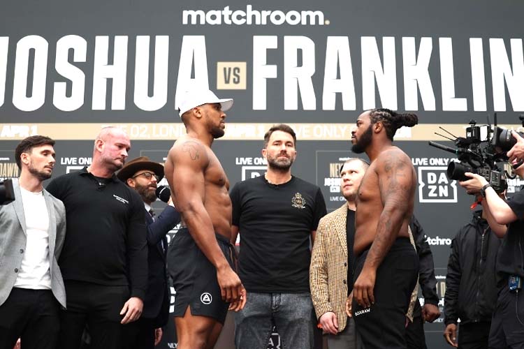 JOSHUA VS FRANKLIN MARK ROBINSON COVER PAKE INI