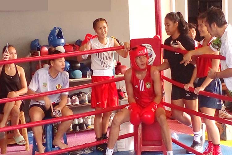 WIBAWA MUKTI BOXING CAMP SENIN