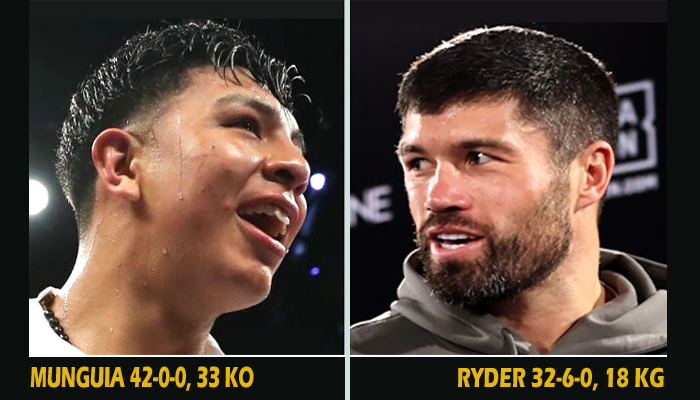 MUNGUIA VS RYDER RONDEAKTUAL