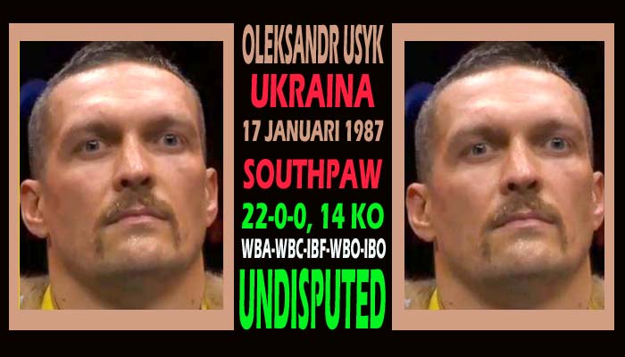 USYK UNDISPUTED RONDEAKTUAL