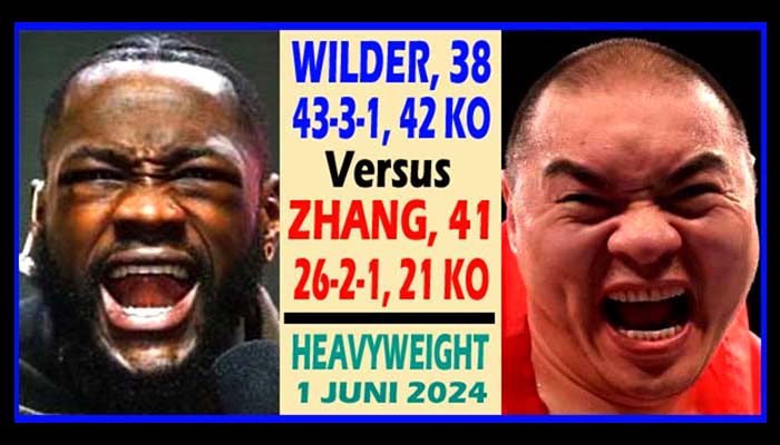 WILDER VS ZHANG LIS BLACK