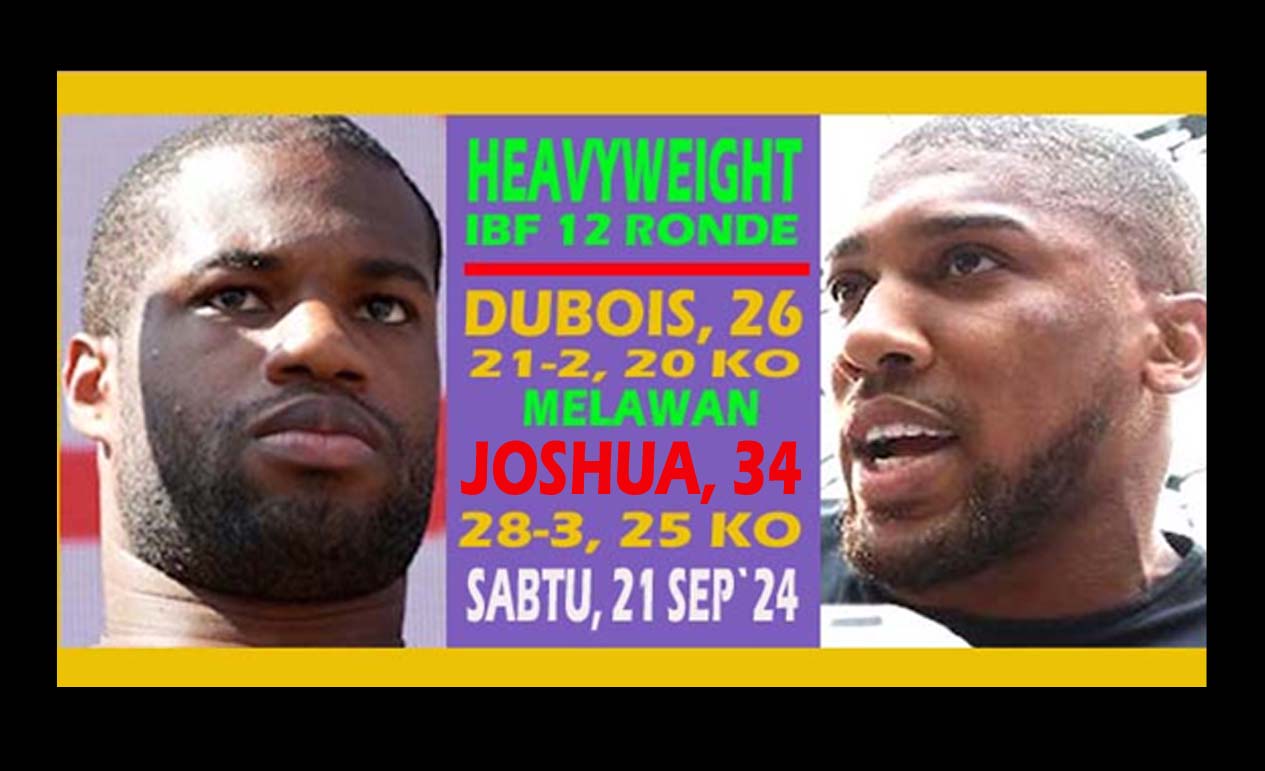 dubois vs joshua rondeaktual