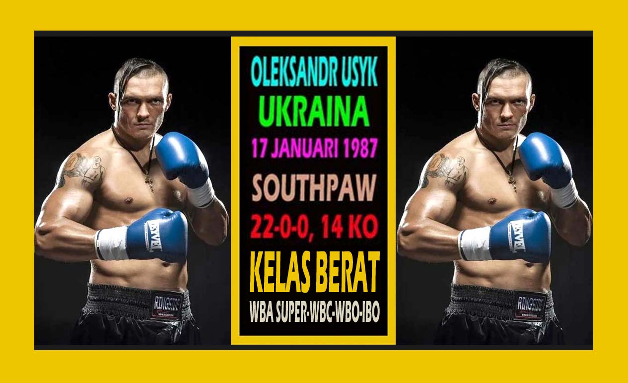 USYK FURY DAFTAR KELAS BERAT