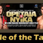 OPETAIA VS NYIKA TALE OF THE TAPE