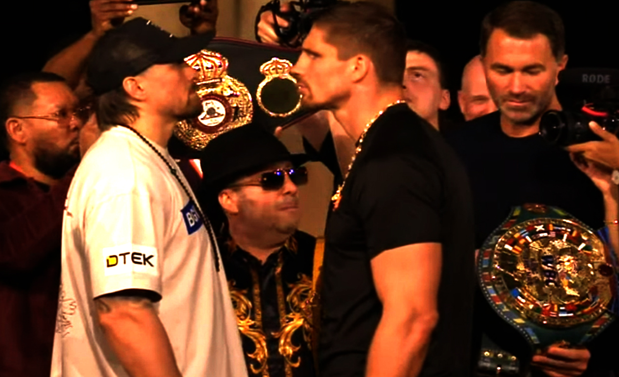 USYK VS VERHOEVEN WBA WBC